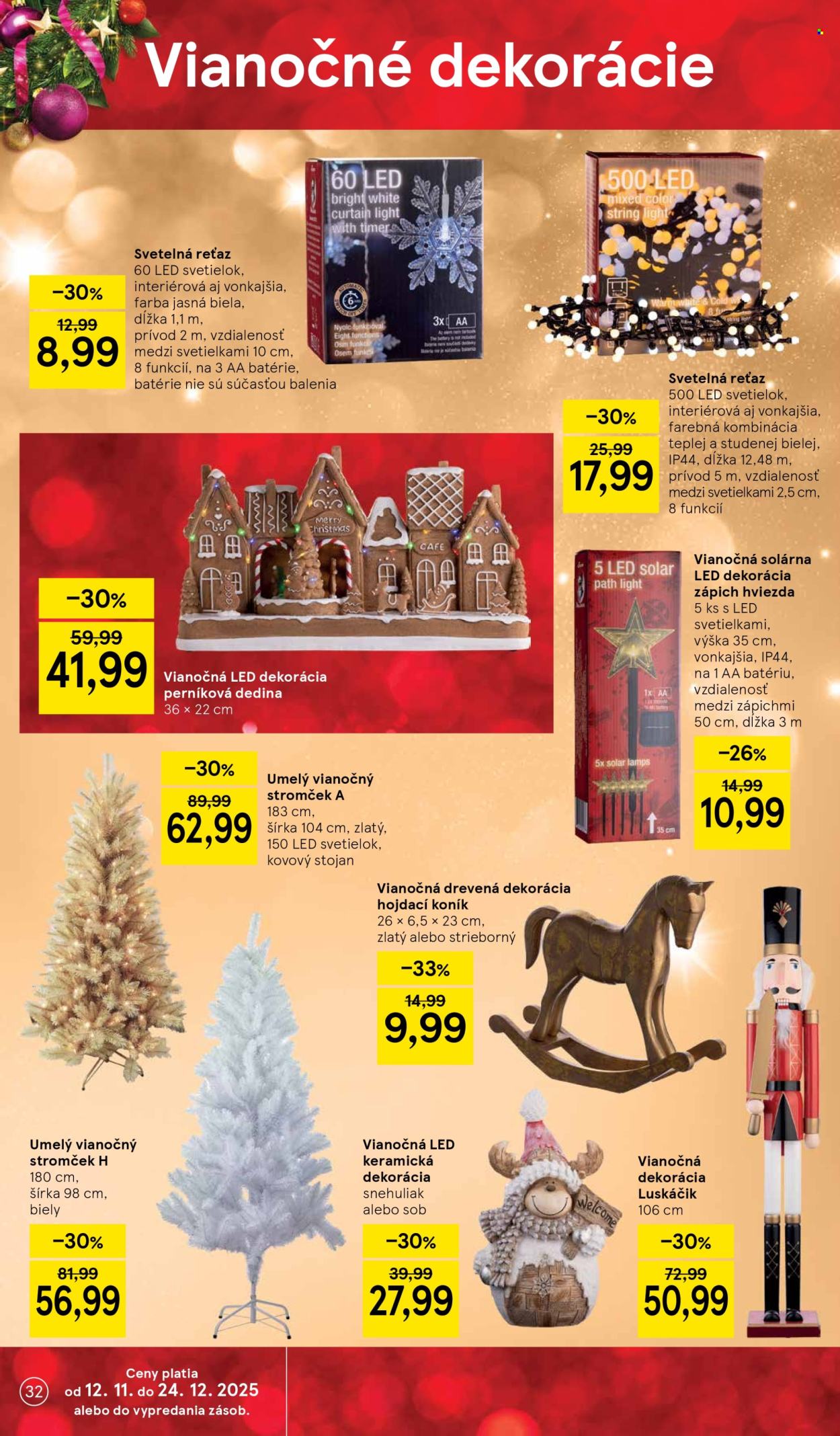 Leták TESCO hypermarket - 24.11.2025 - 26.12.2025. Strana 32