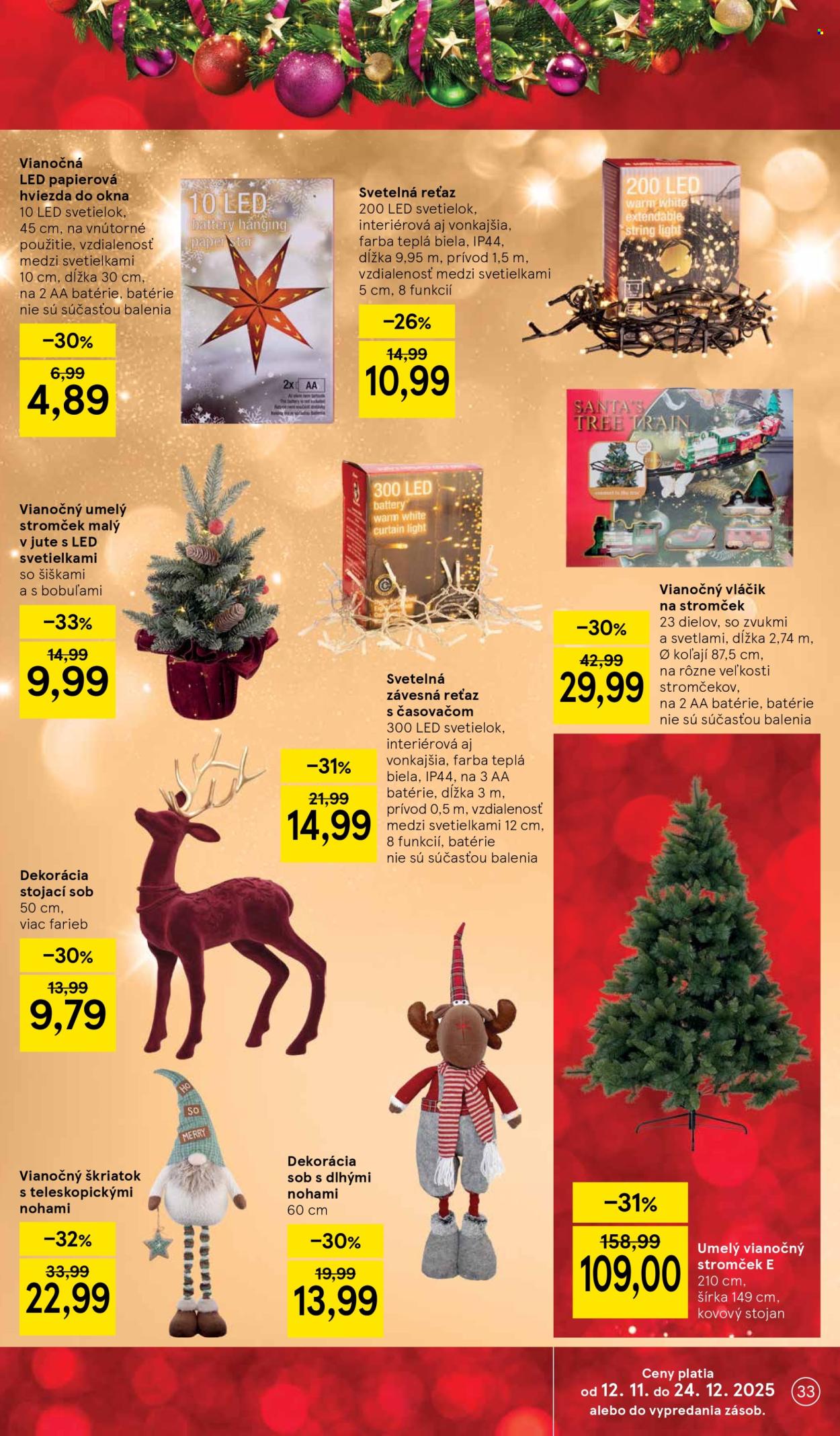 Leták TESCO hypermarket - 24.11.2025 - 26.12.2025. Strana 33