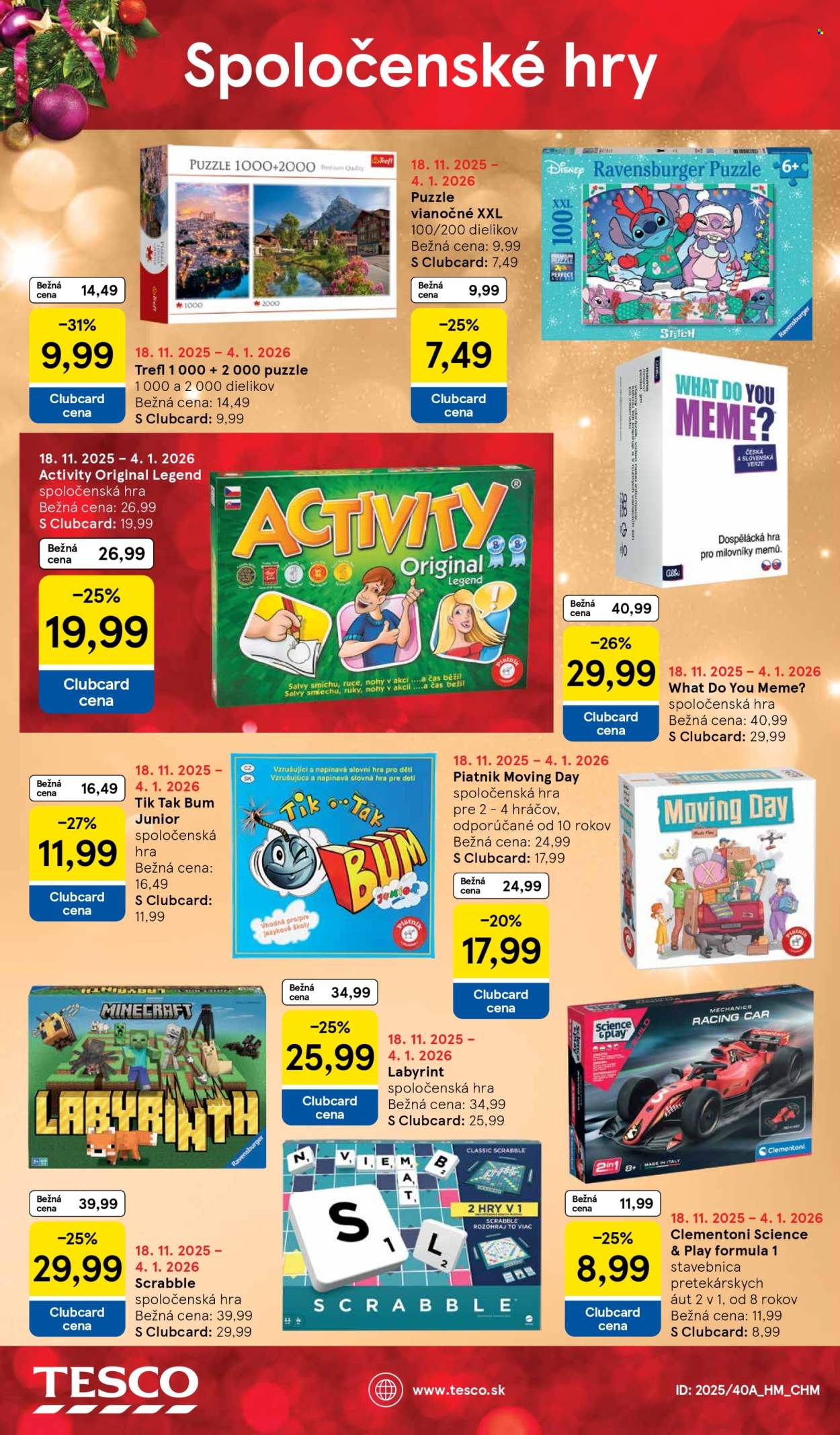 Leták TESCO hypermarket - 24.11.2025 - 26.12.2025. Strana 34