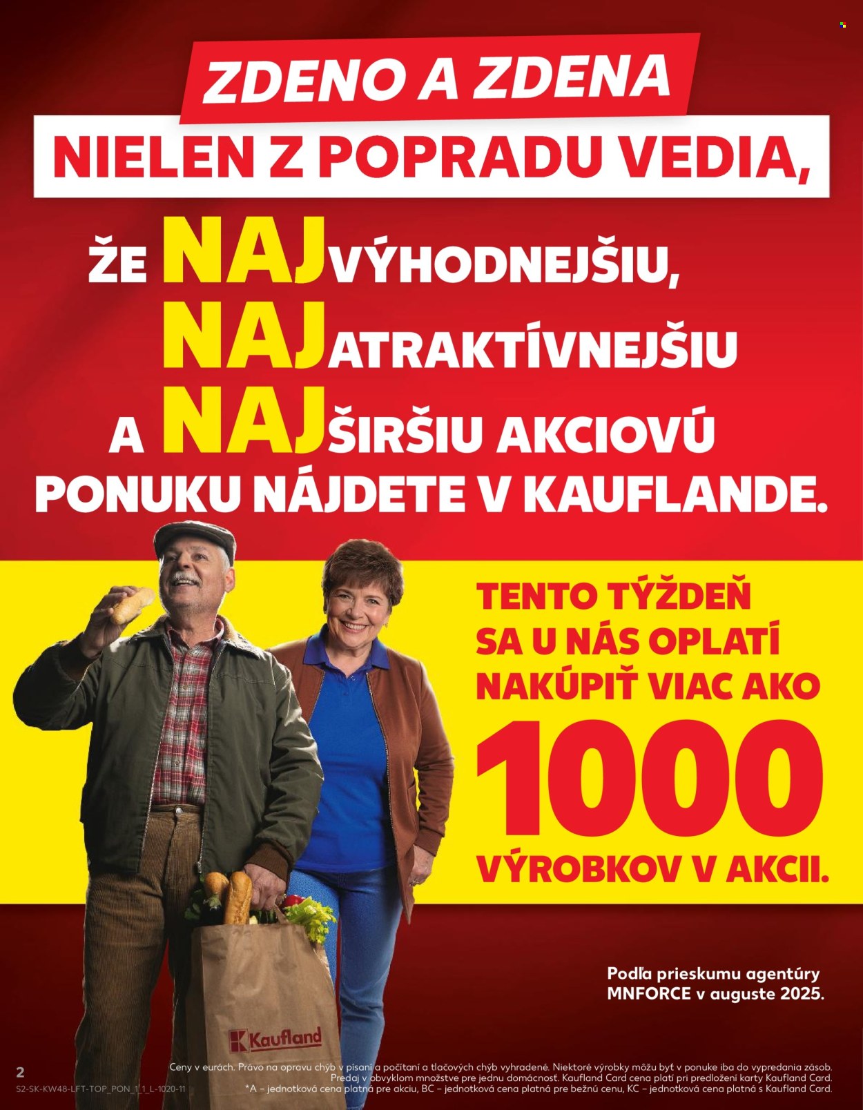 Leták Kaufland - 27.11.2025 - 3.12.2025. Strana 2
