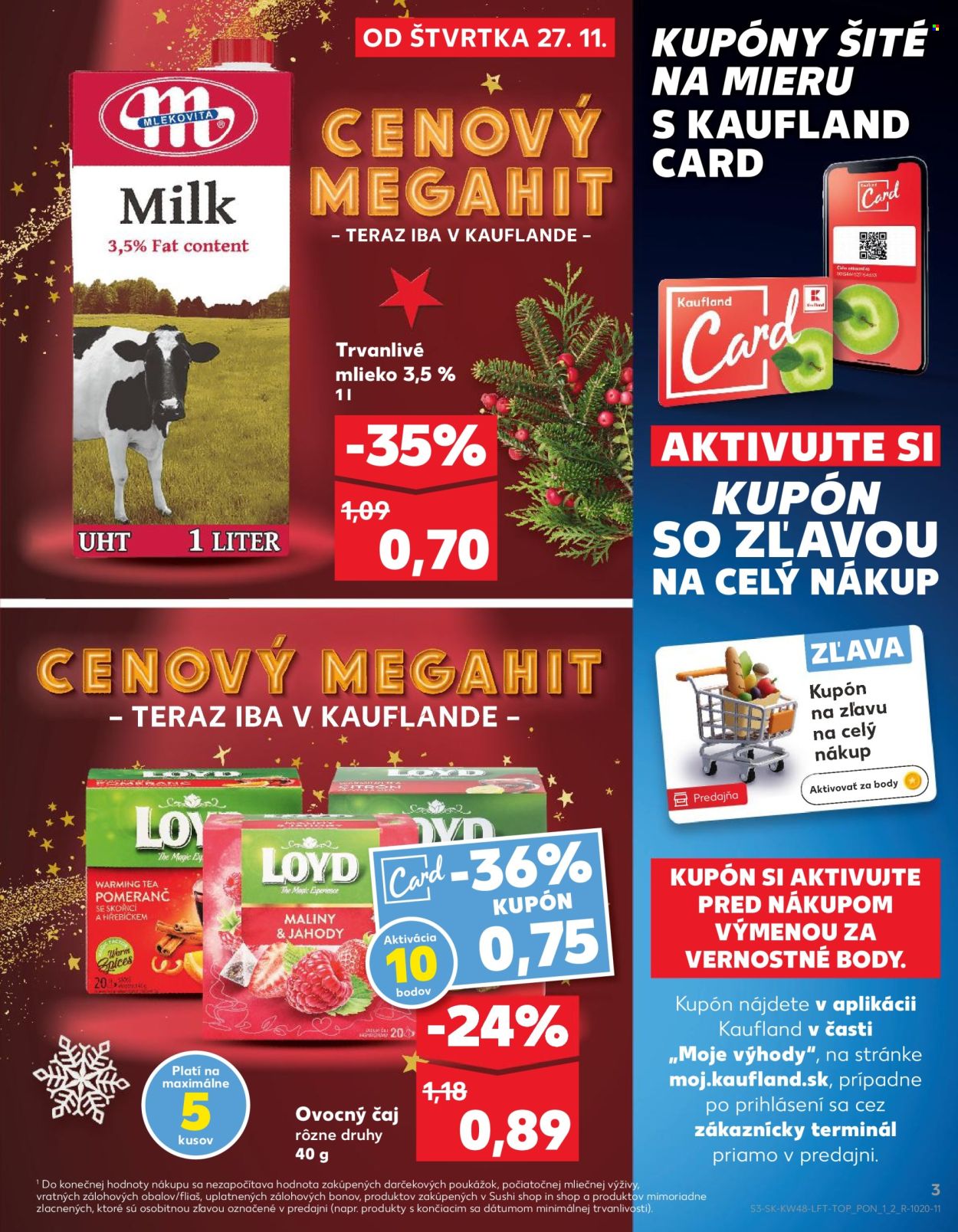 Leták Kaufland - 27.11.2025 - 3.12.2025. Strana 3
