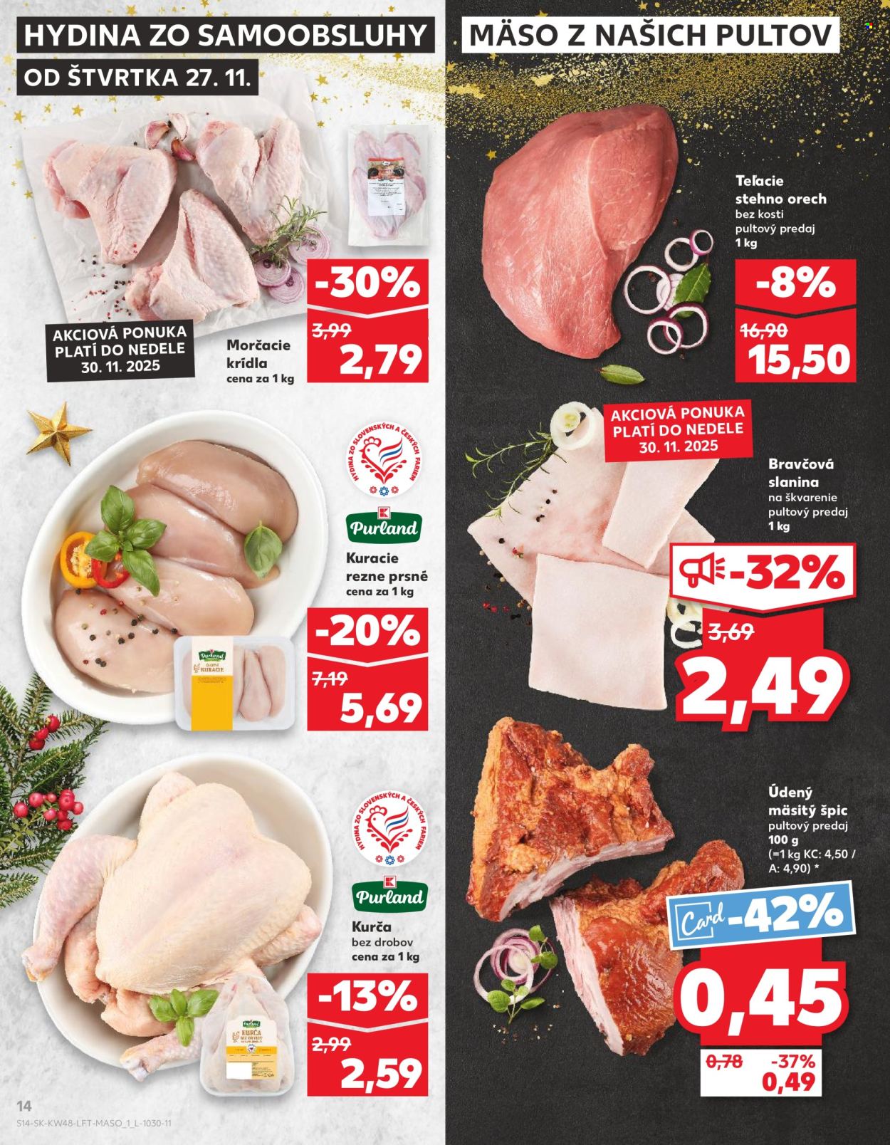Leták Kaufland - 27.11.2025 - 3.12.2025. Strana 14