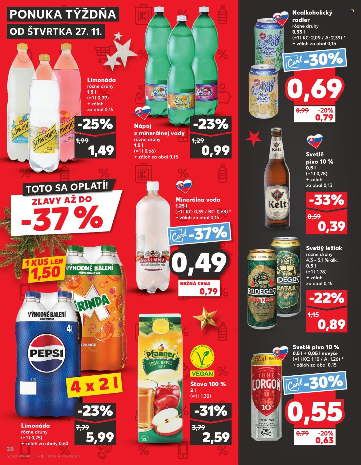 Leták Kaufland - 27.11.2025 - 3.12.2025. Strana 28
