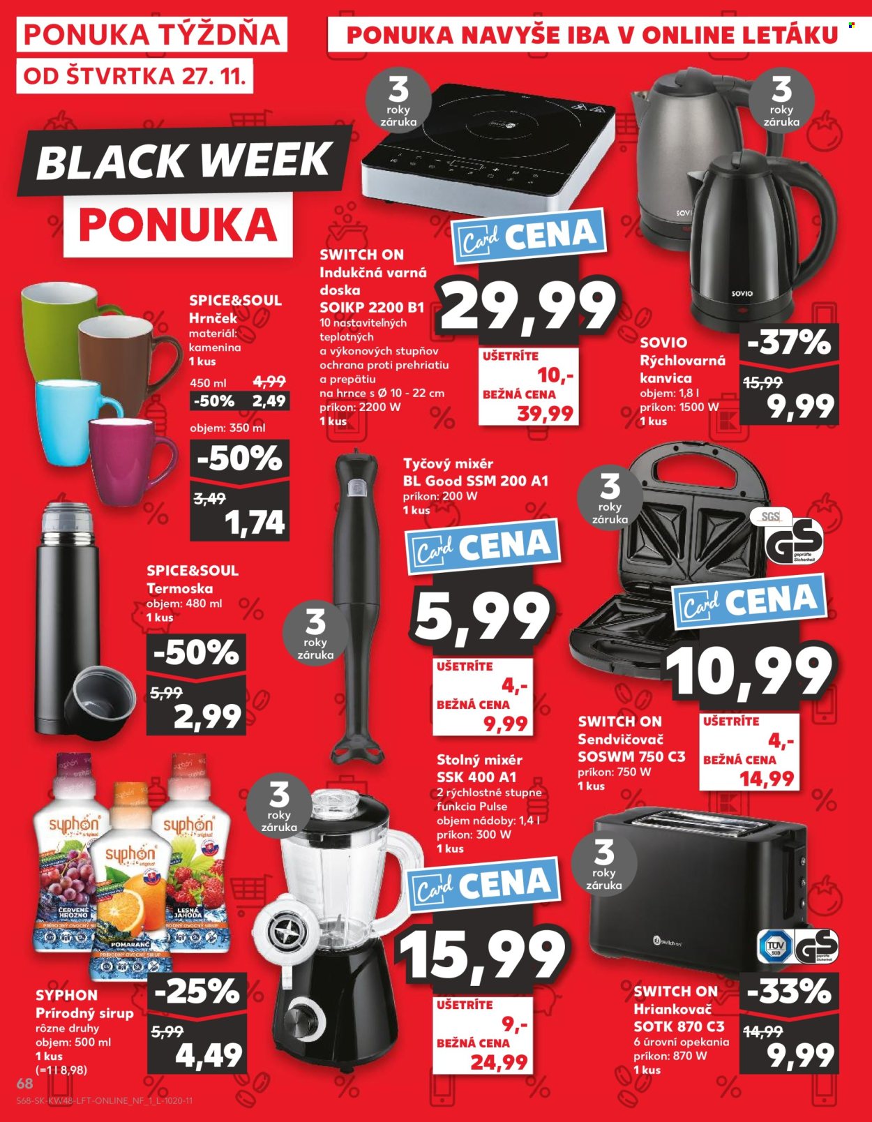 Leták Kaufland - 27.11.2025 - 3.12.2025. Strana 68