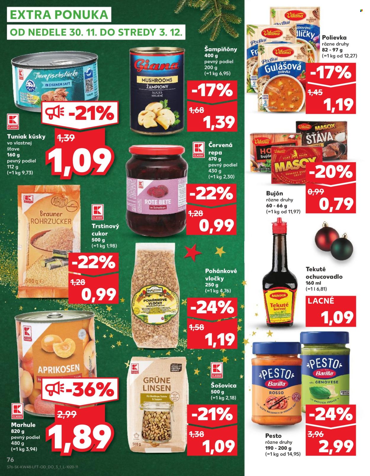 Leták Kaufland - 27.11.2025 - 3.12.2025. Strana 76