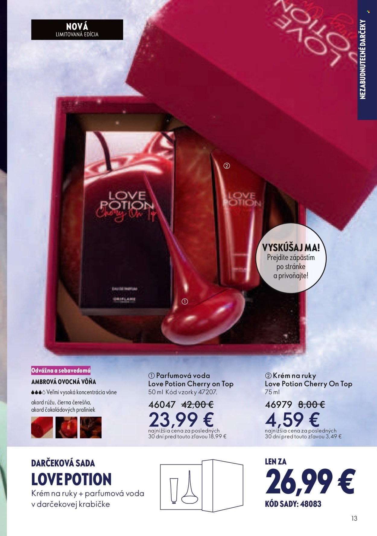 Leták Oriflame - 3.12.2025 - 23.12.2025. Strana 13