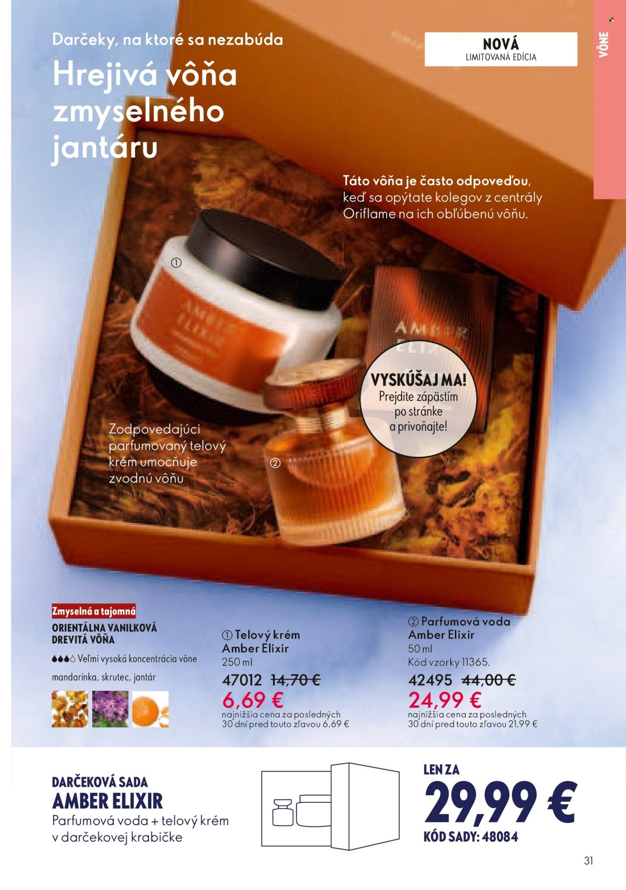 Leták Oriflame - 3.12.2025 - 23.12.2025. Strana 31