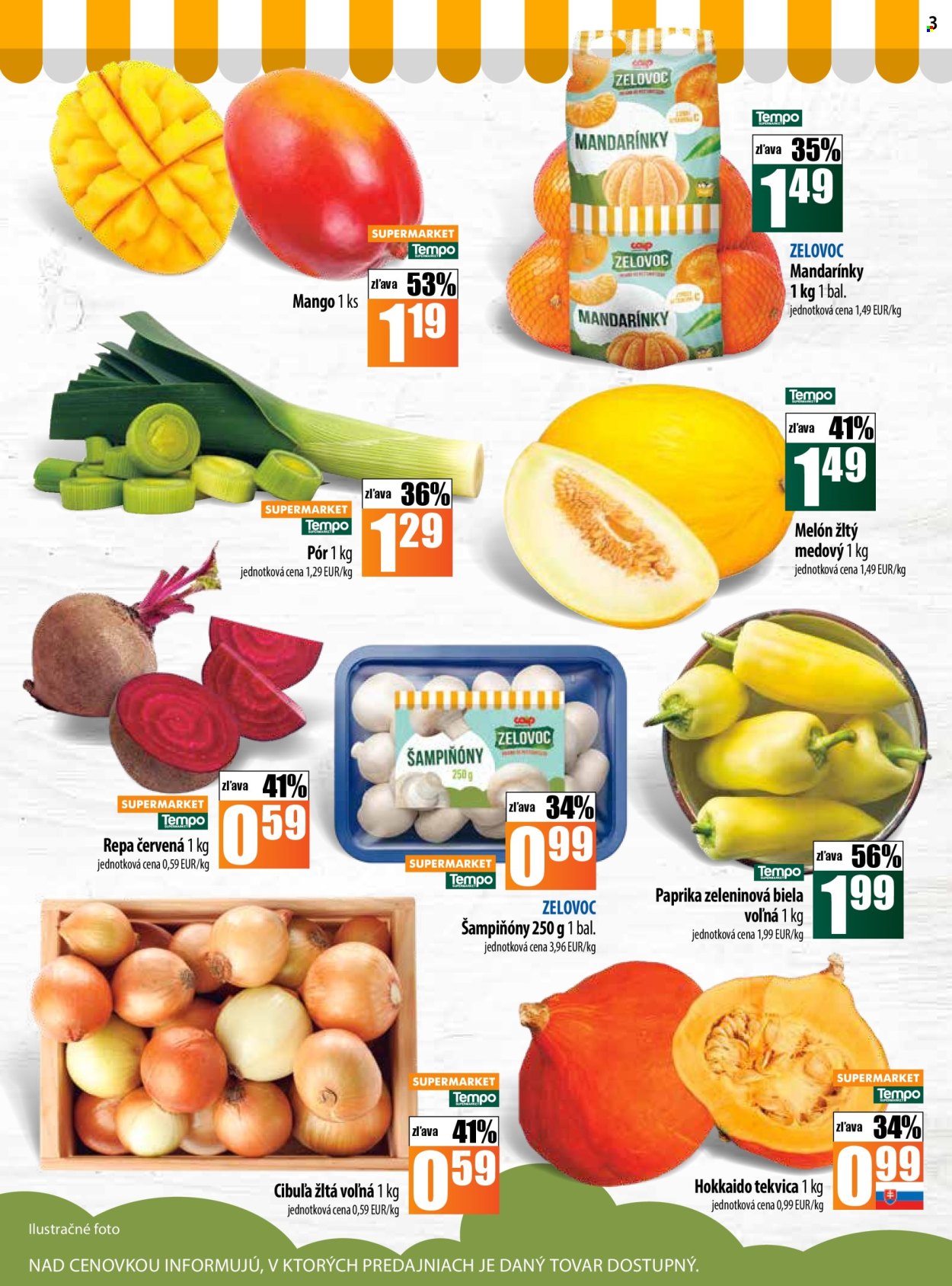 Leták COOP Jednota - 27.11.2025 - 3.12.2025. Strana 3