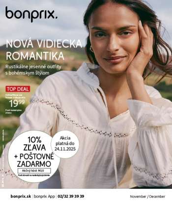 Leták Bonprix - 26.11.2025 - 29.12.2025.