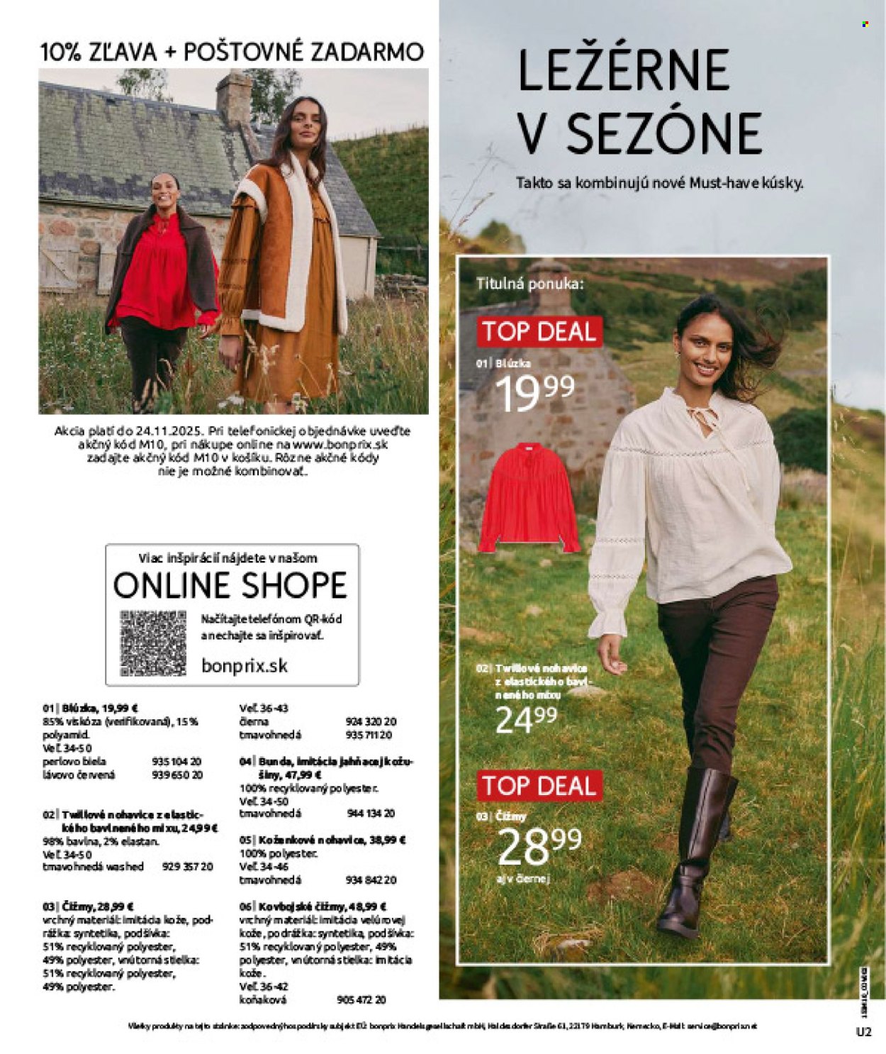 Leták Bonprix - 26.11.2025 - 29.12.2025. Strana 2