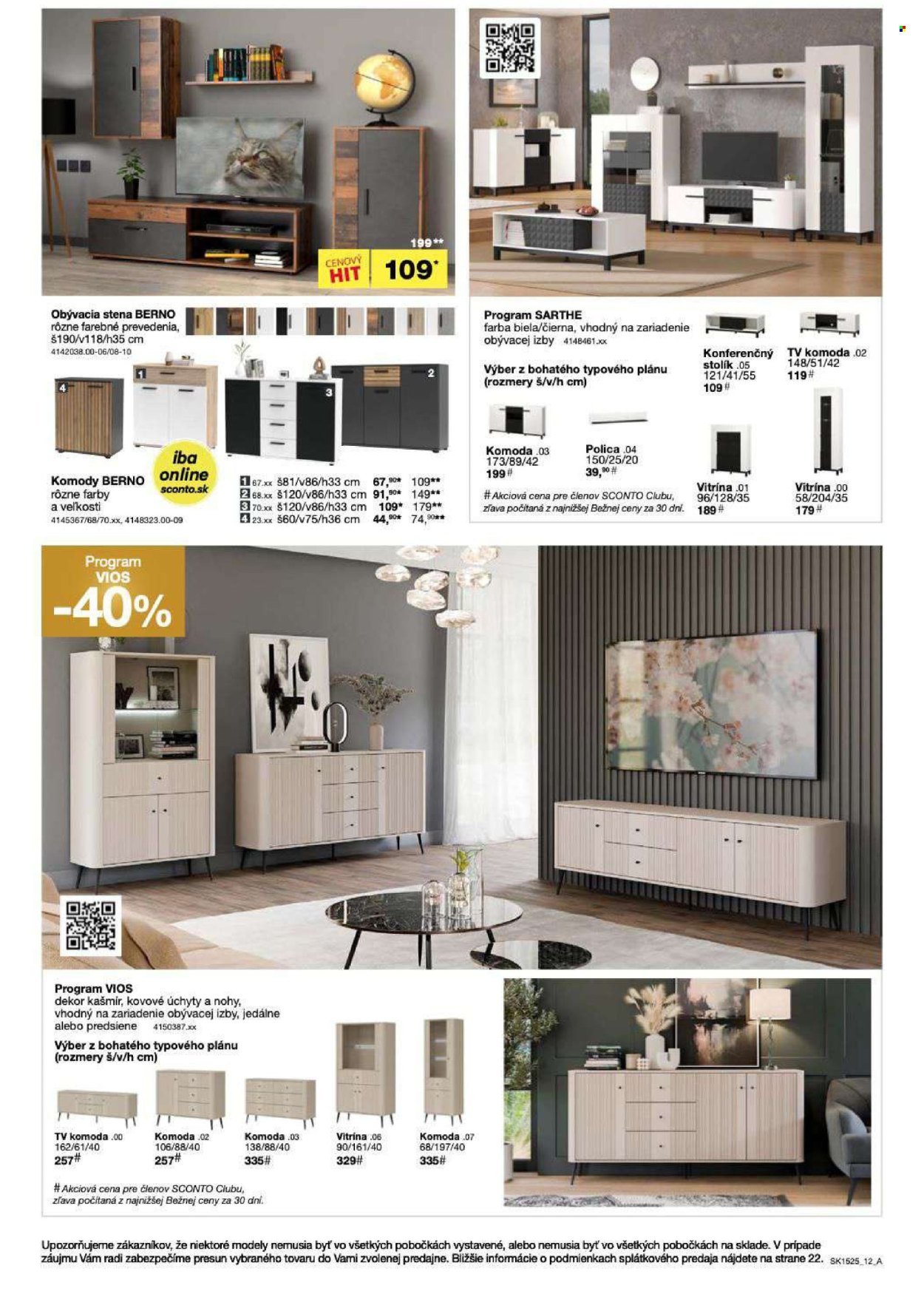 Leták Sconto nábytok - 26.11.2025 - 21.12.2025. Strana 12