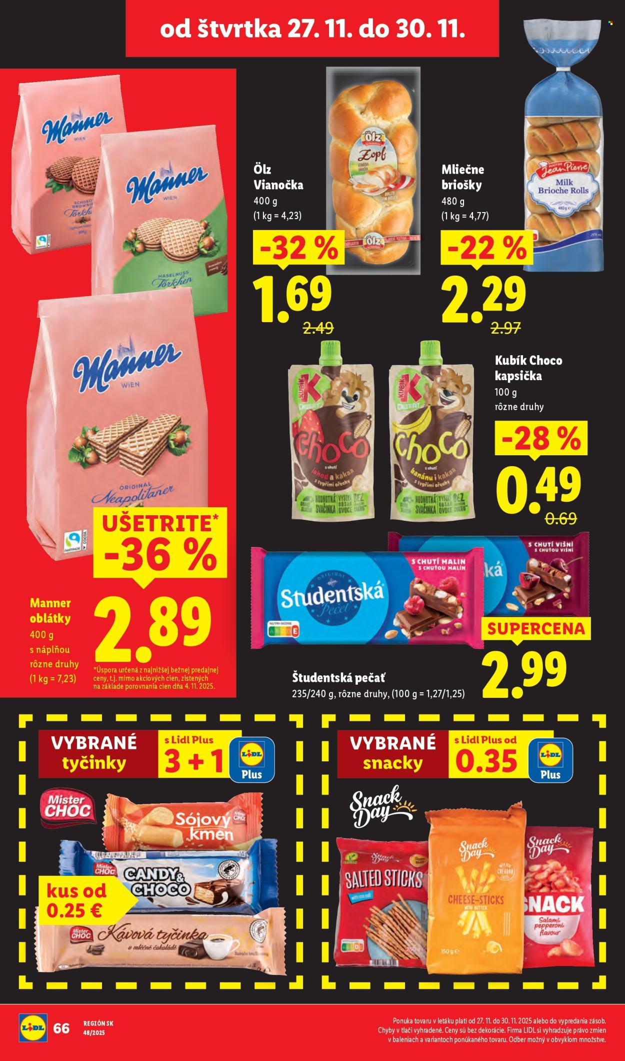 Leták Lidl - 27.11.2025 - 30.11.2025. Strana 20