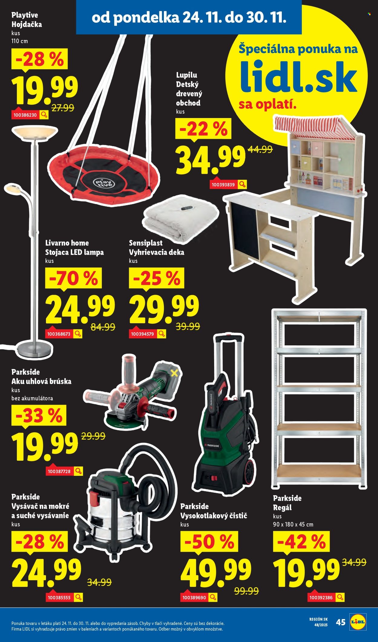 Leták Lidl - 27.11.2025 - 30.11.2025. Strana 89