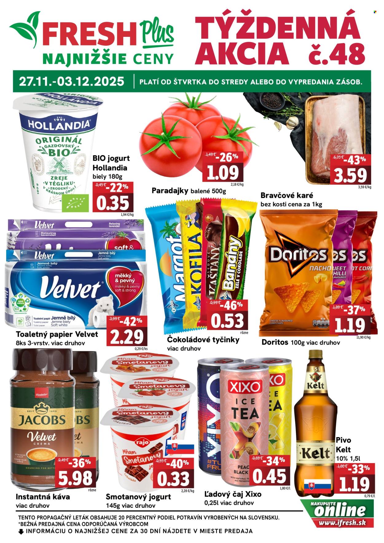 Leták FRESH - 27.11.2025 - 3.12.2025. Strana 1