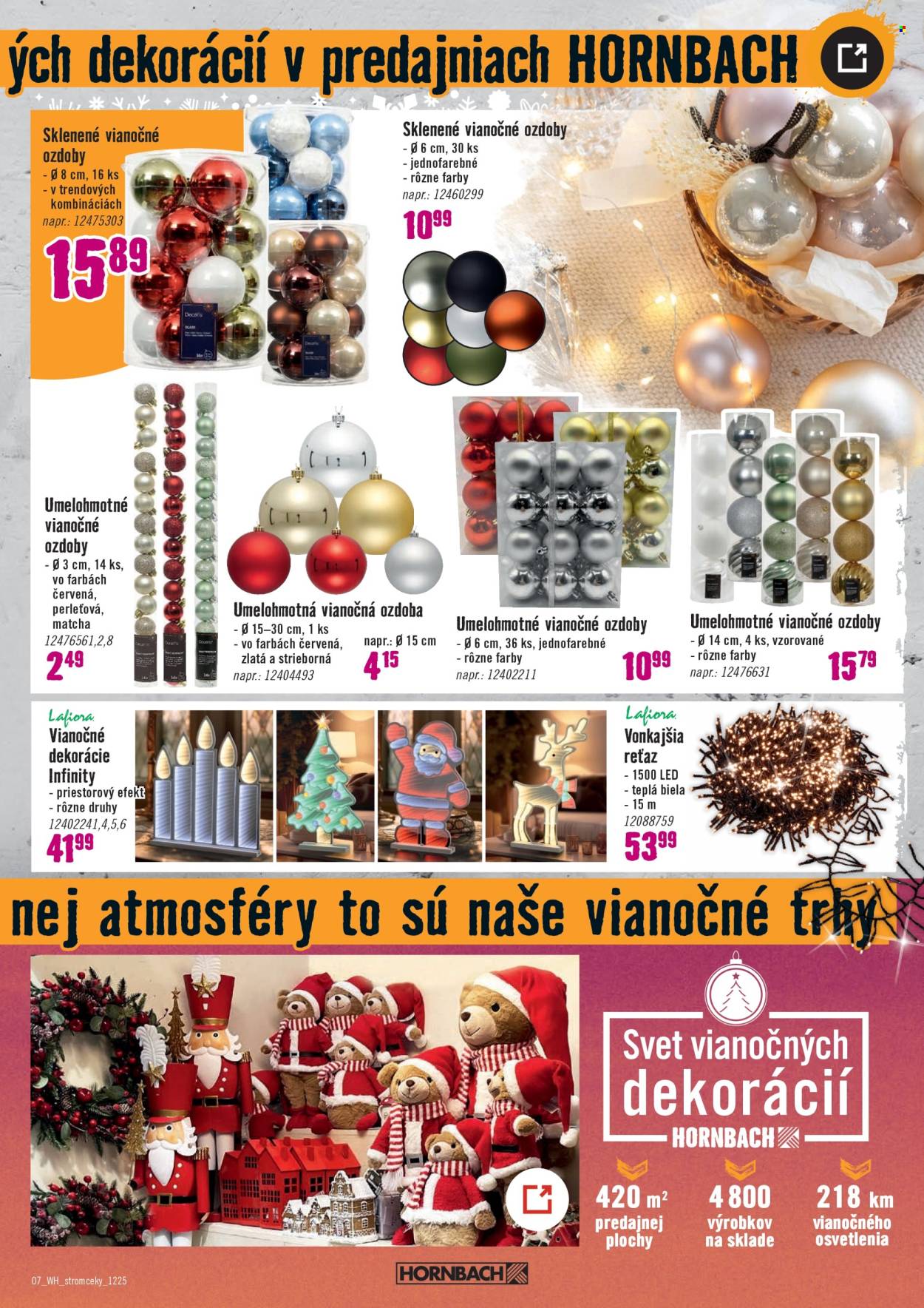 Leták Hornbach - 26.11.2025 - 10.12.2025. Strana 7