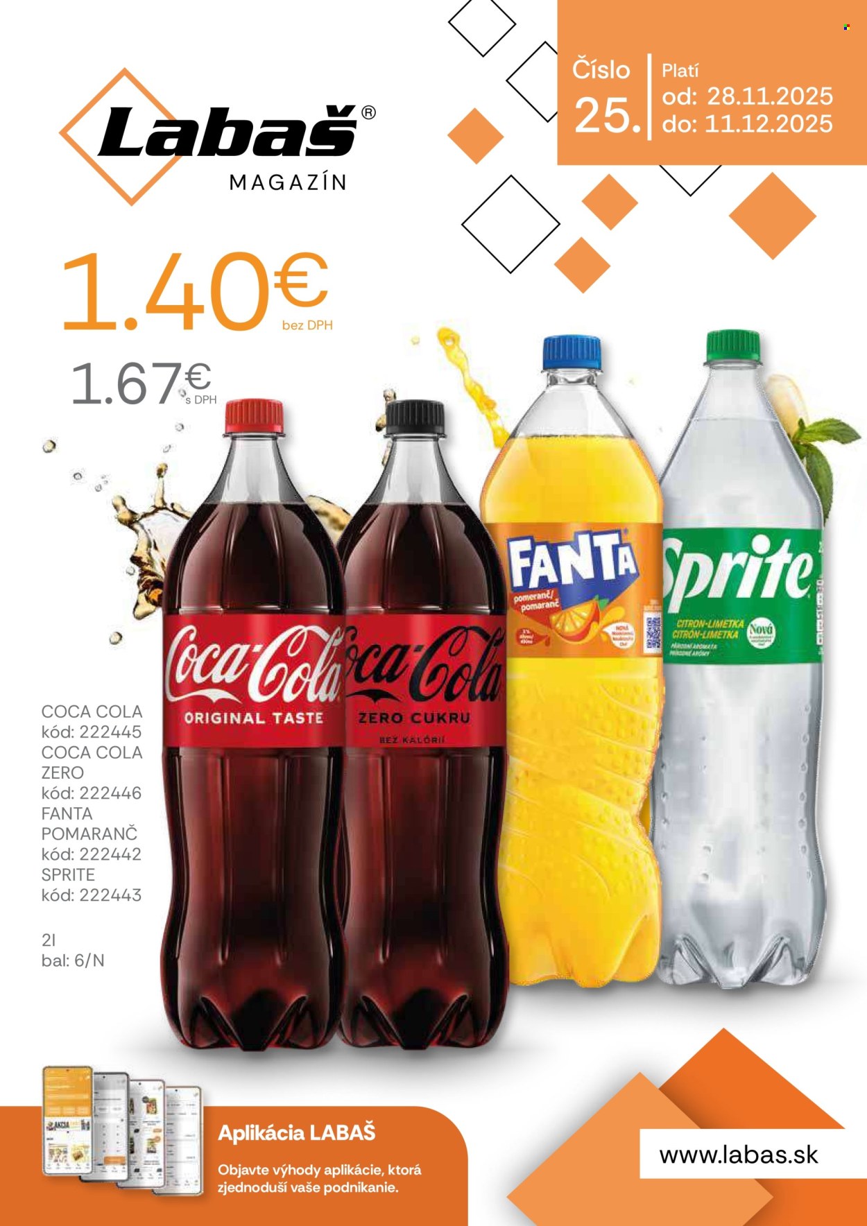 Leták Labaš - 28.11.2025 - 11.12.2025. Strana 1