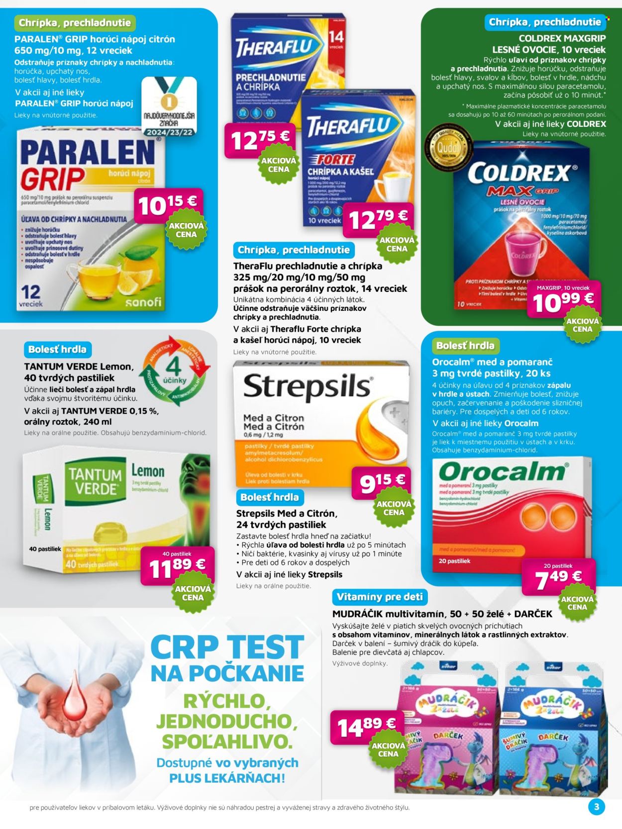 Leták Plus lekáreň - 1.12.2025 - 31.12.2025. Strana 3