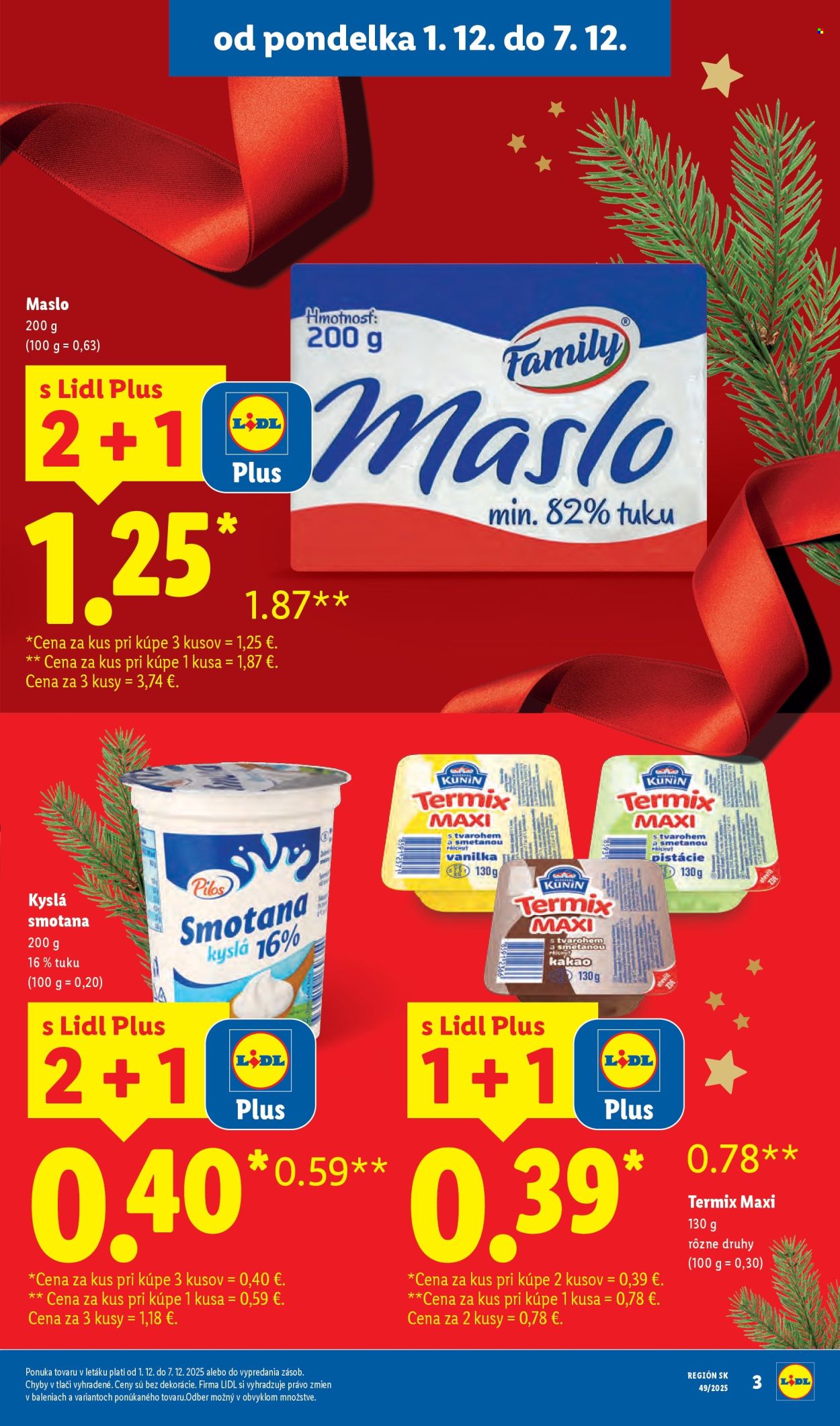 Leták Lidl - 1.12.2025 - 7.12.2025. Strana 3