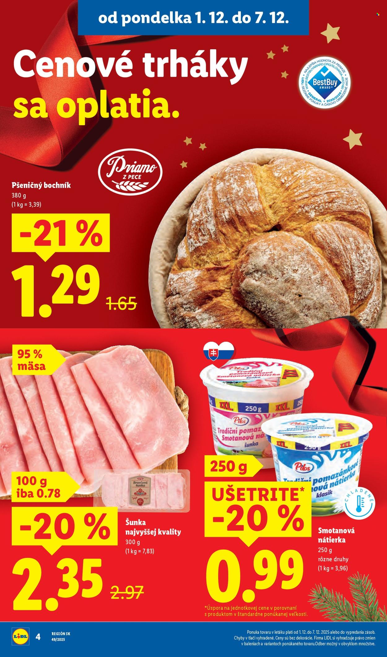 Leták Lidl - 1.12.2025 - 7.12.2025. Strana 4