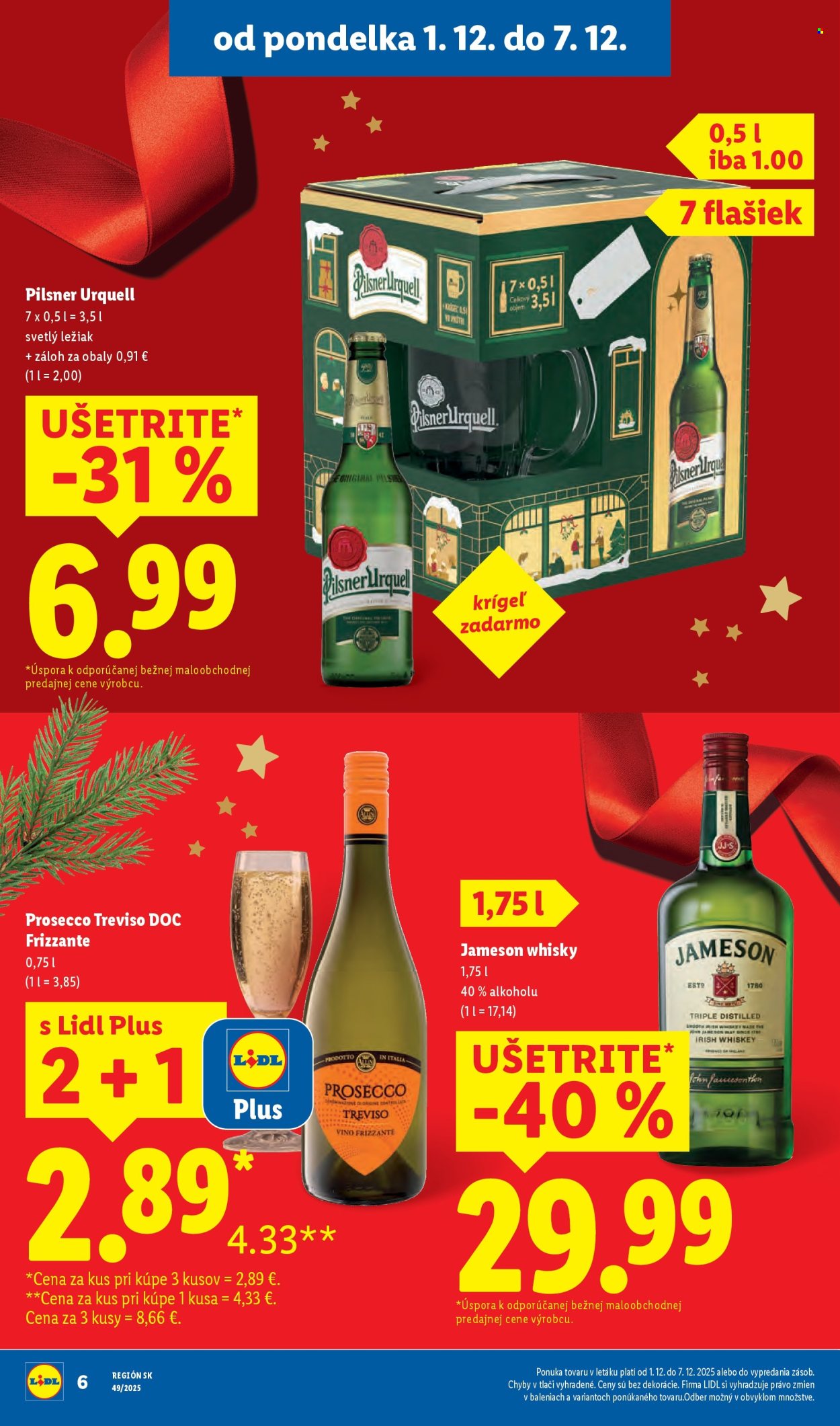 Leták Lidl - 1.12.2025 - 7.12.2025. Strana 6