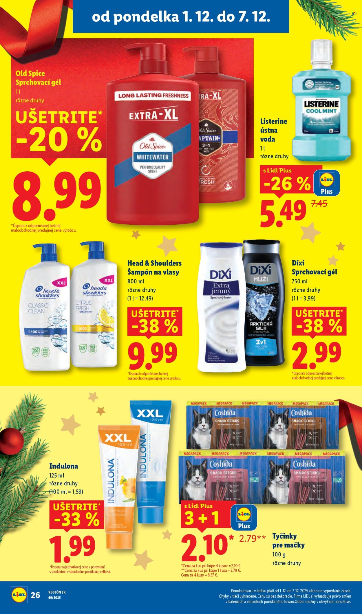 Leták Lidl - 1.12.2025 - 7.12.2025. Strana 34