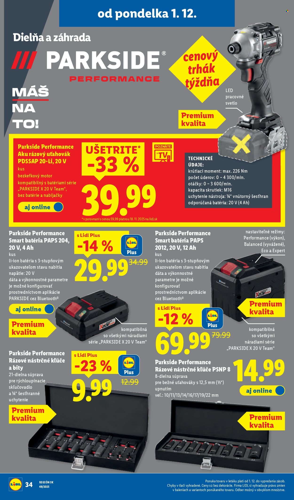 Leták Lidl - 1.12.2025 - 7.12.2025. Strana 46
