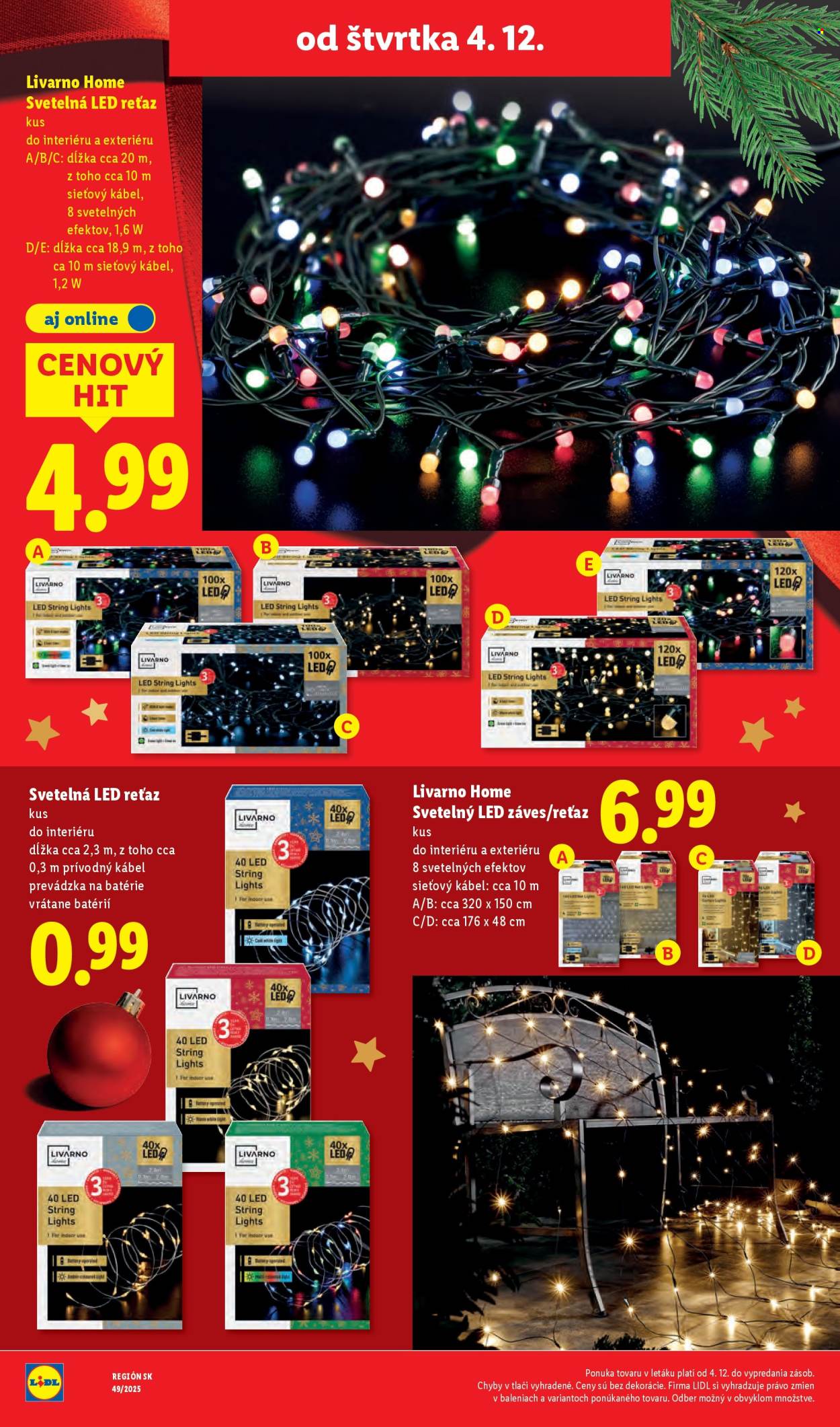 Leták Lidl - 1.12.2025 - 7.12.2025. Strana 92