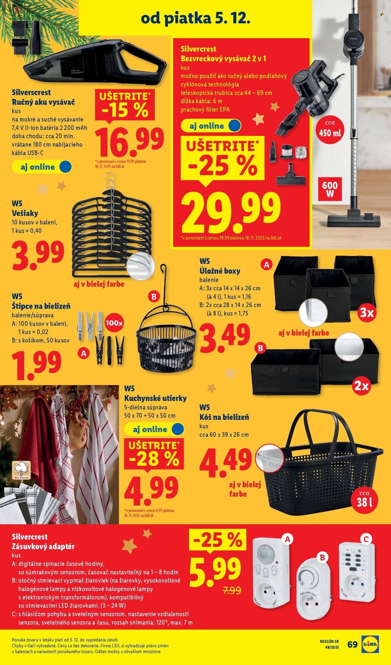 Leták Lidl - 1.12.2025 - 7.12.2025. Strana 95
