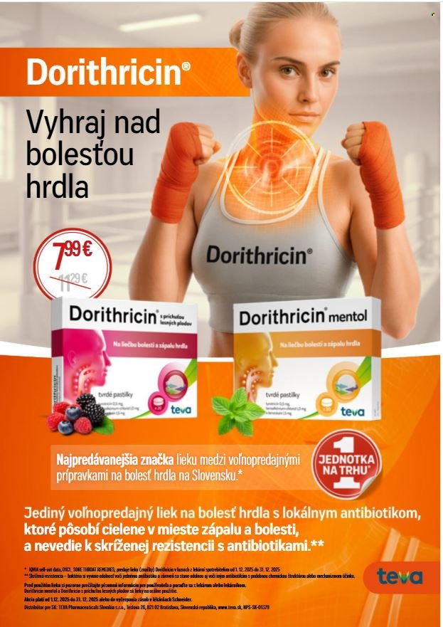 Leták Schneider Lekáreň - 1.12.2025 - 31.12.2025. Strana 9