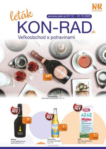 Leták KON-RAD - 1.12.2025 - 31.12.2025.