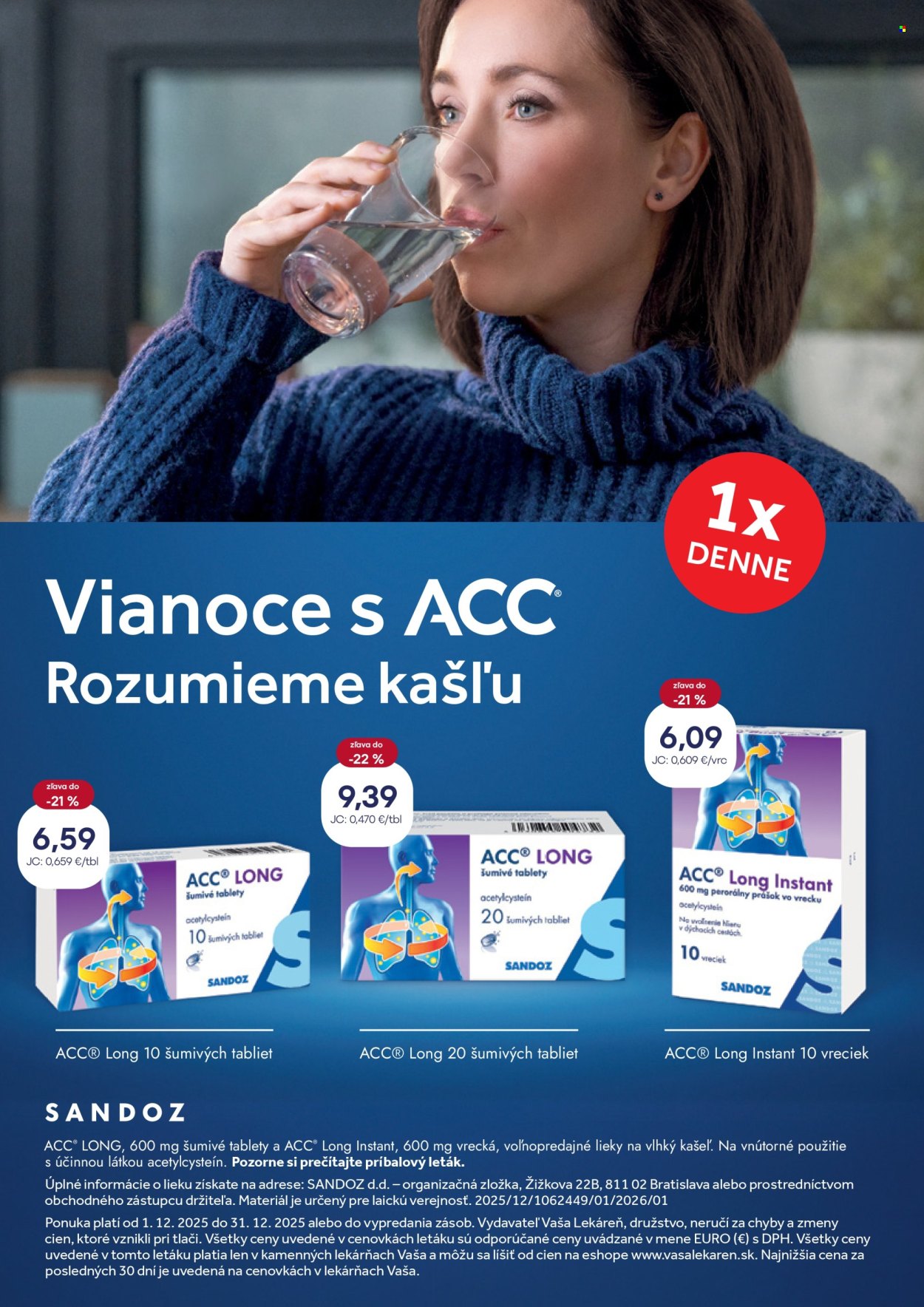 Leták Vaša lekáreň - 1.12.2025 - 31.12.2025. Strana 8