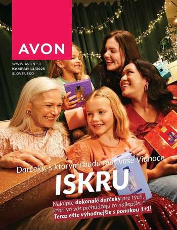 Leták Avon - 1.12.2025 - 31.12.2025.