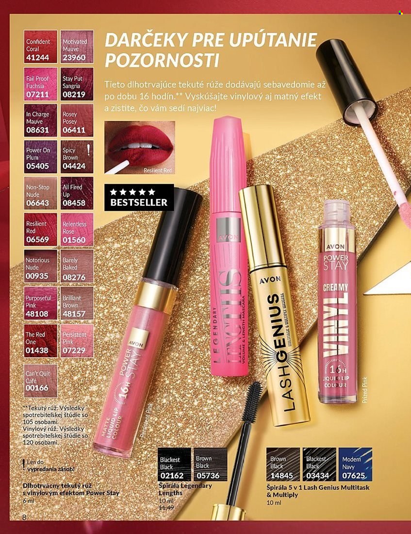 Leták Avon - 1.12.2025 - 31.12.2025. Strana 8