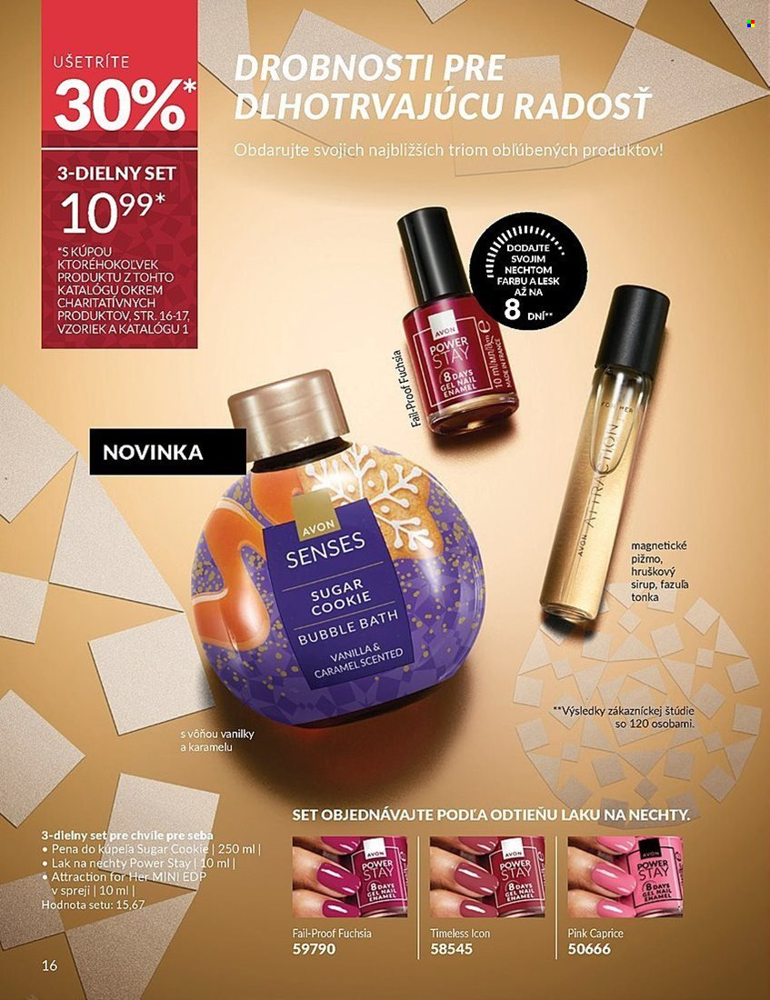 Leták Avon - 1.12.2025 - 31.12.2025. Strana 16