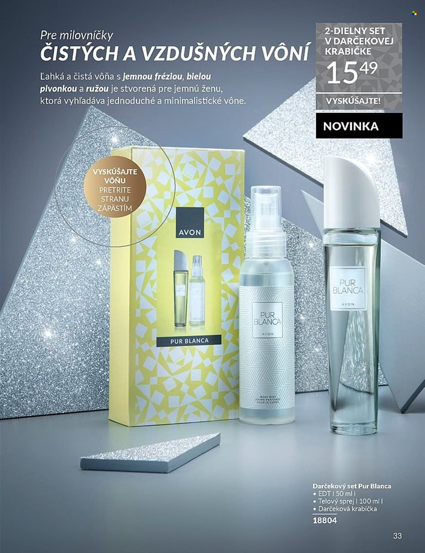 Leták Avon - 1.12.2025 - 31.12.2025. Strana 33