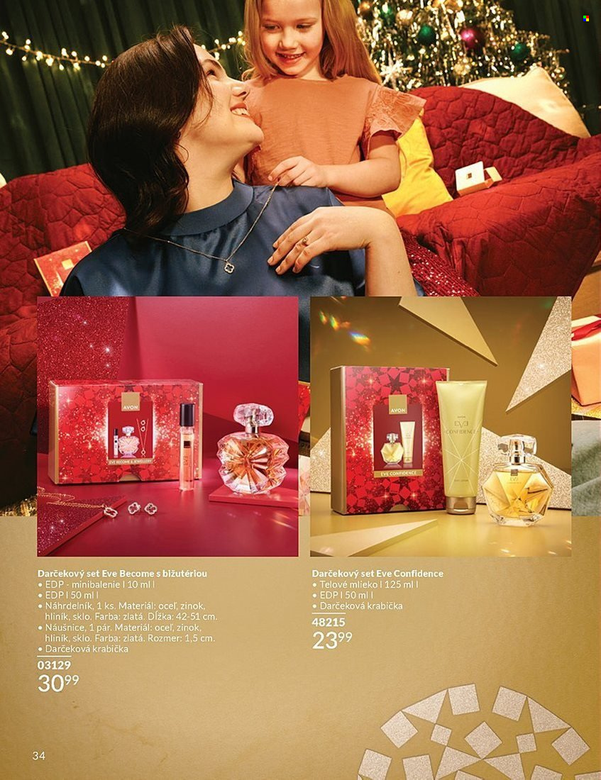 Leták Avon - 1.12.2025 - 31.12.2025. Strana 34