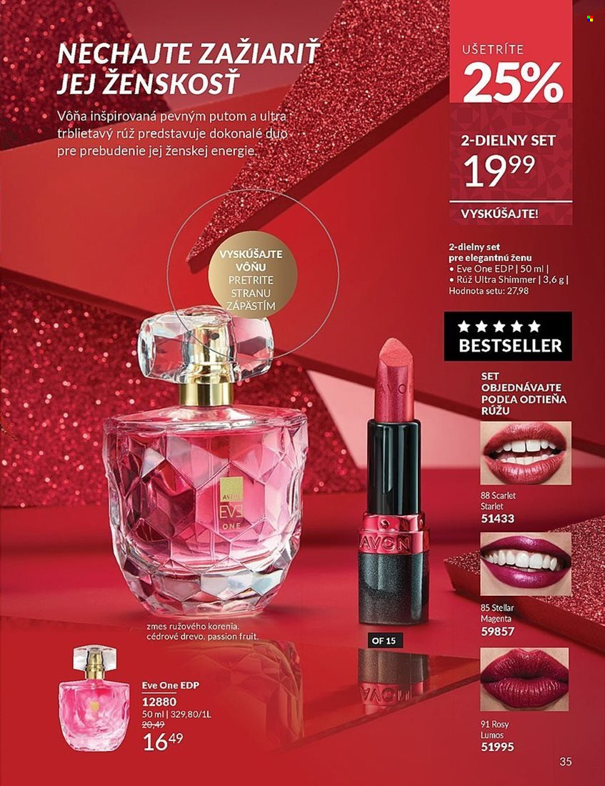 Leták Avon - 1.12.2025 - 31.12.2025. Strana 35