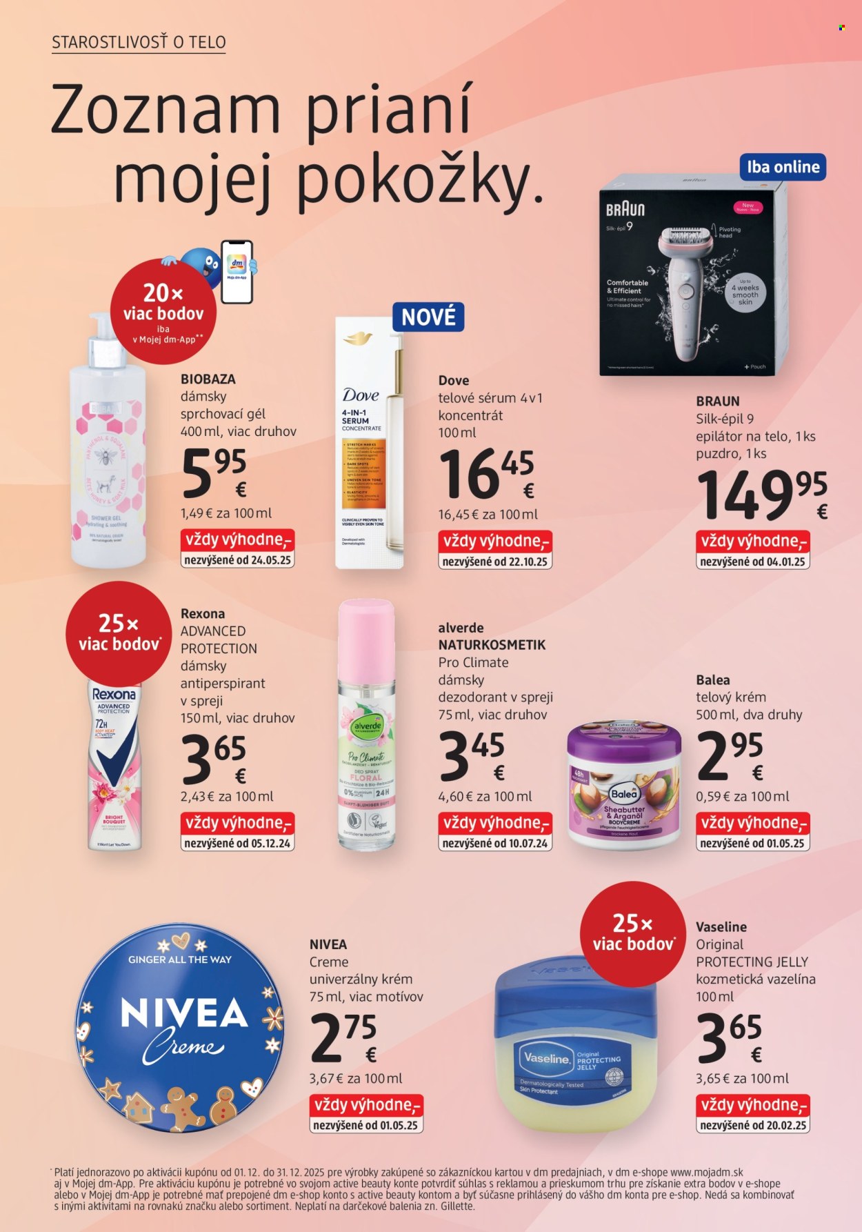 Leták dm drogerie - 1.12.2025 - 31.12.2025. Strana 16