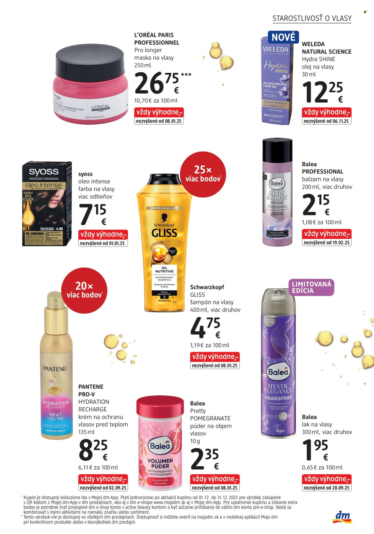 Leták dm drogerie - 1.12.2025 - 31.12.2025. Strana 19