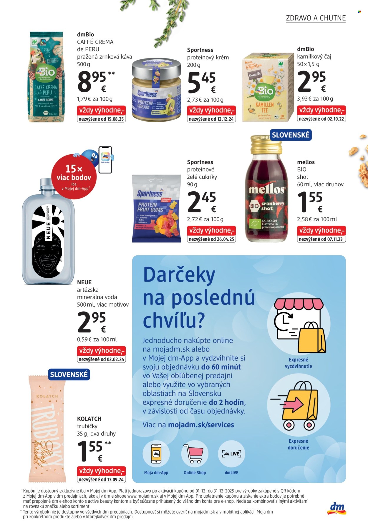 Leták dm drogerie - 1.12.2025 - 31.12.2025. Strana 25
