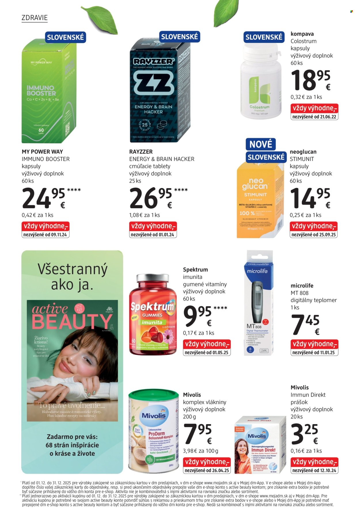 Leták dm drogerie - 1.12.2025 - 31.12.2025. Strana 26
