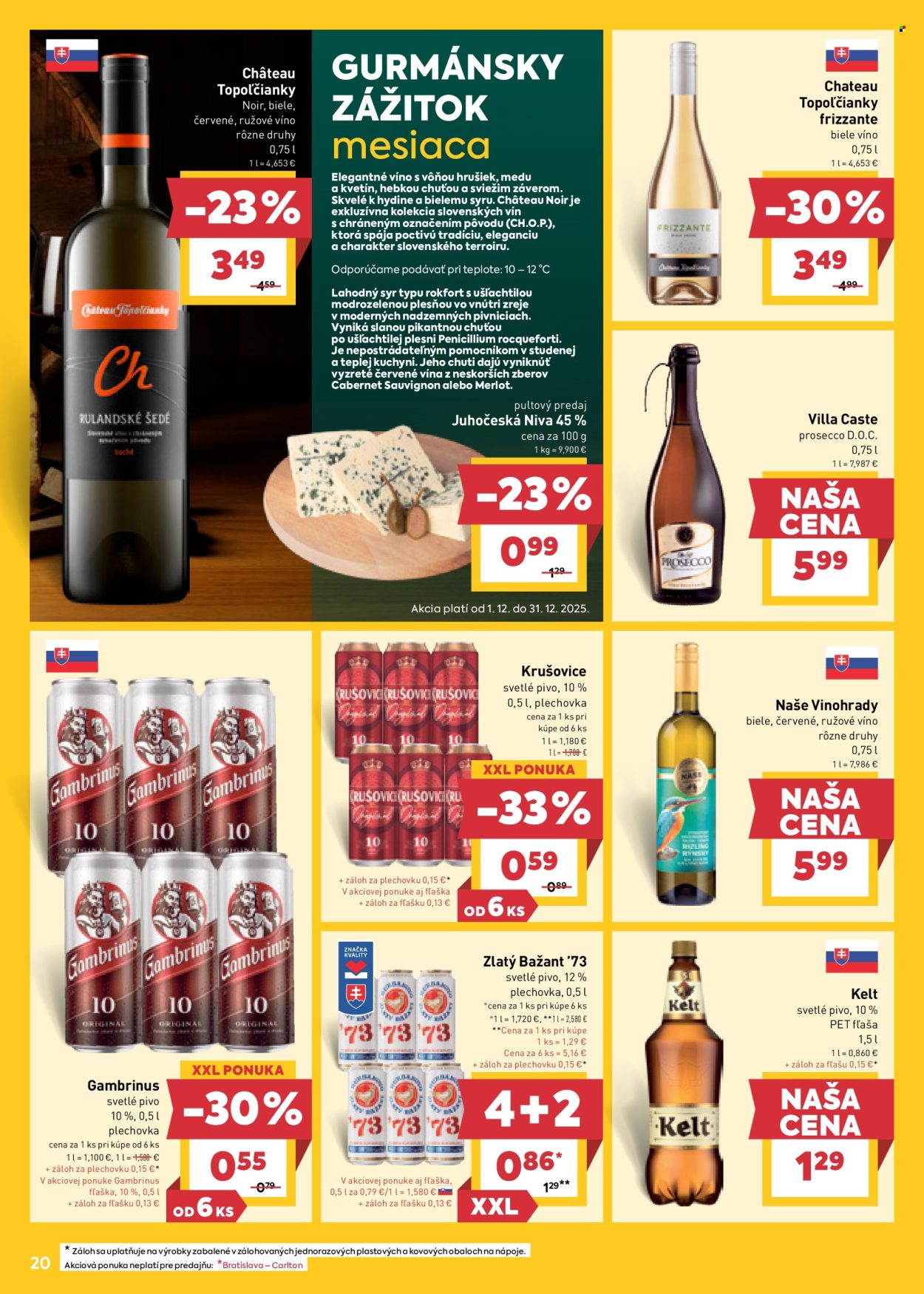 Leták Billa - 3.12.2025 - 9.12.2025. Strana 20
