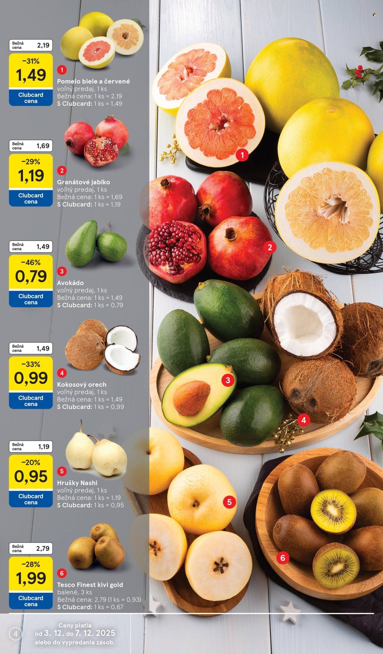 Leták TESCO - 3.12.2025 - 7.12.2025. Strana 4