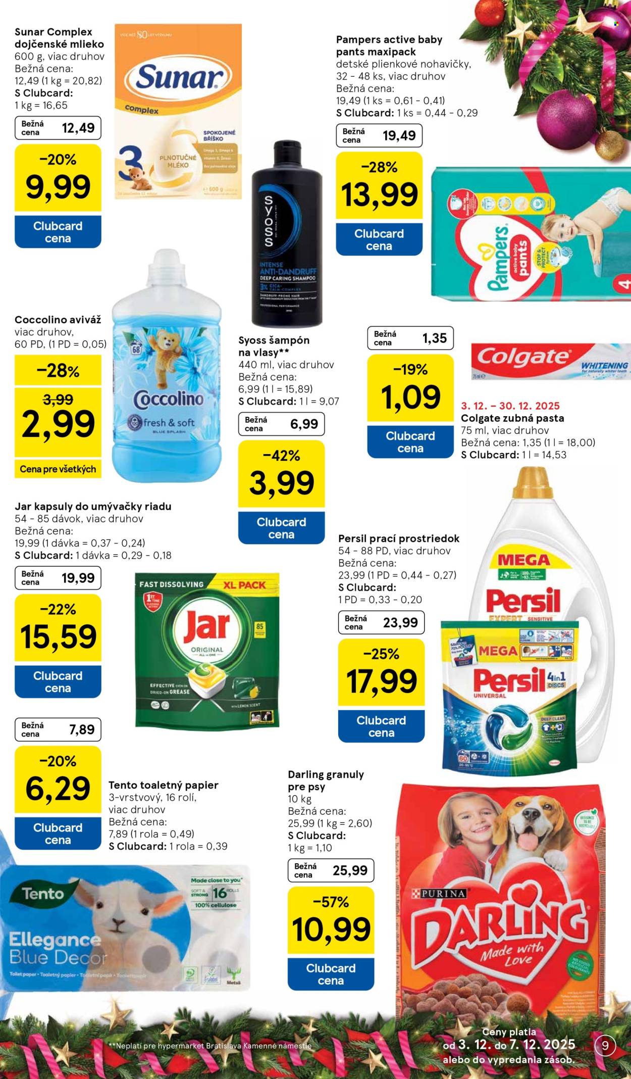Leták TESCO - 3.12.2025 - 7.12.2025. Strana 9