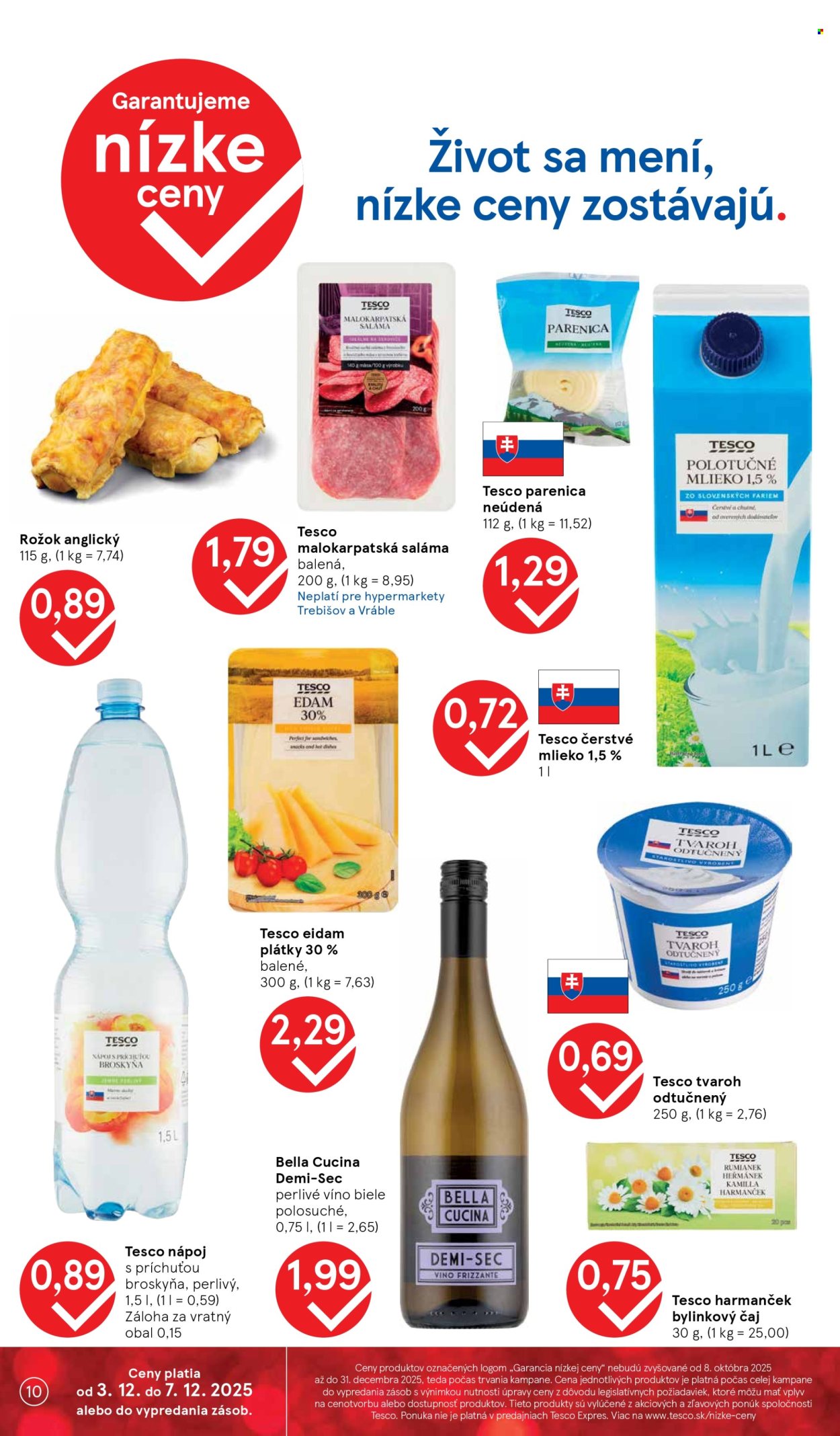 Leták TESCO - 3.12.2025 - 7.12.2025. Strana 10