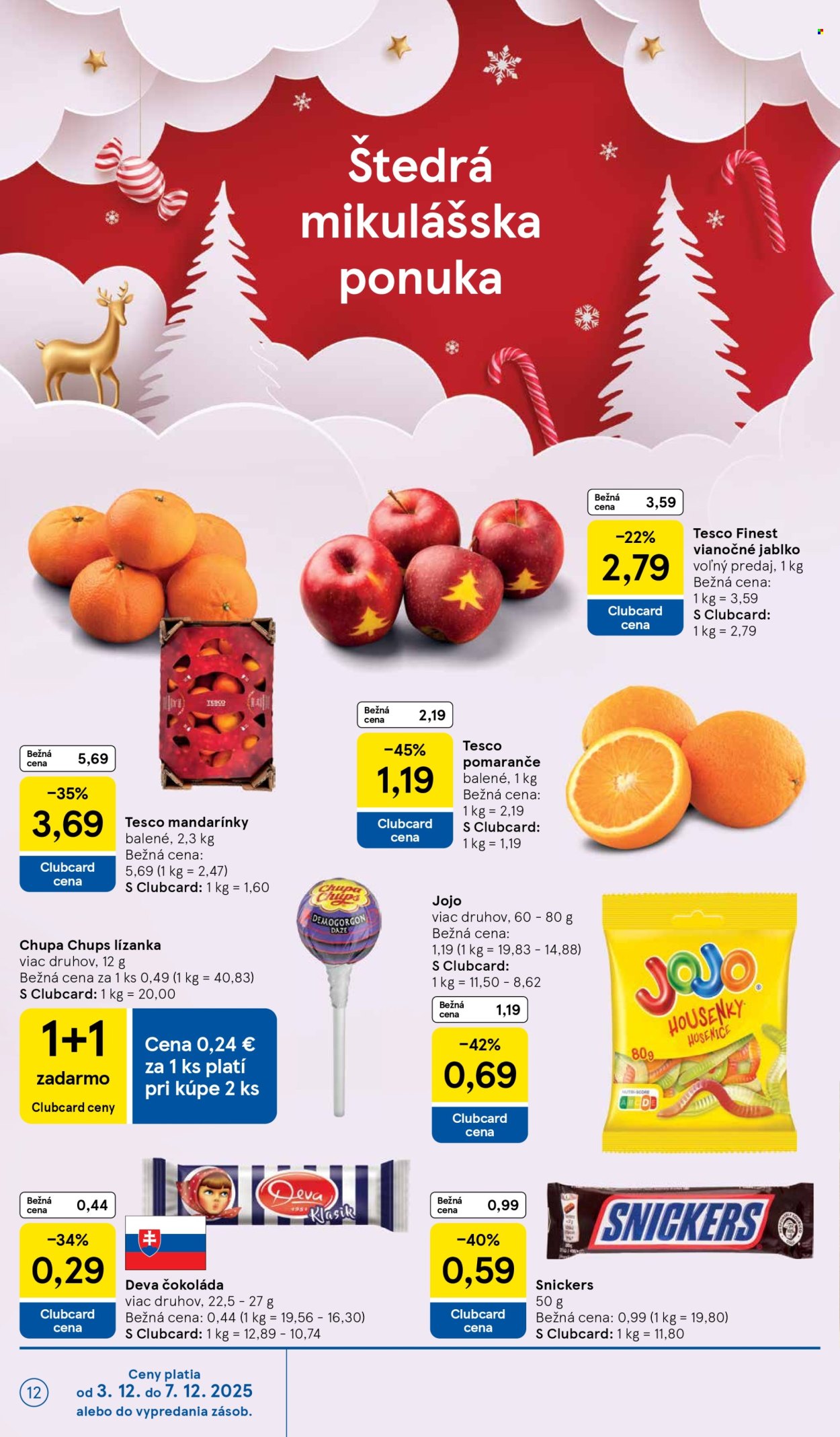 Leták TESCO - 3.12.2025 - 7.12.2025. Strana 12