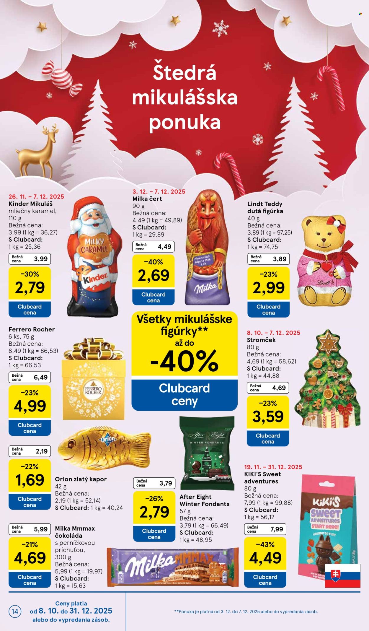 Leták TESCO - 3.12.2025 - 7.12.2025. Strana 14