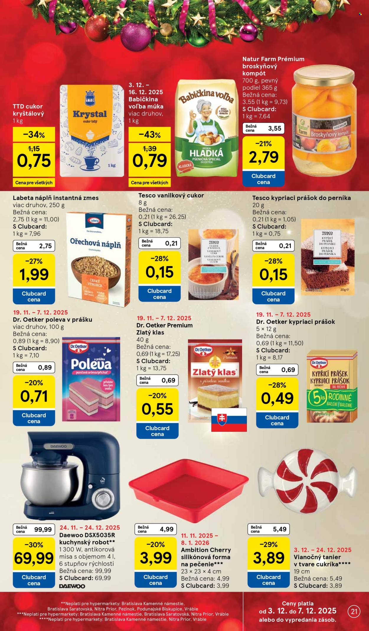 Leták TESCO - 3.12.2025 - 7.12.2025. Strana 21