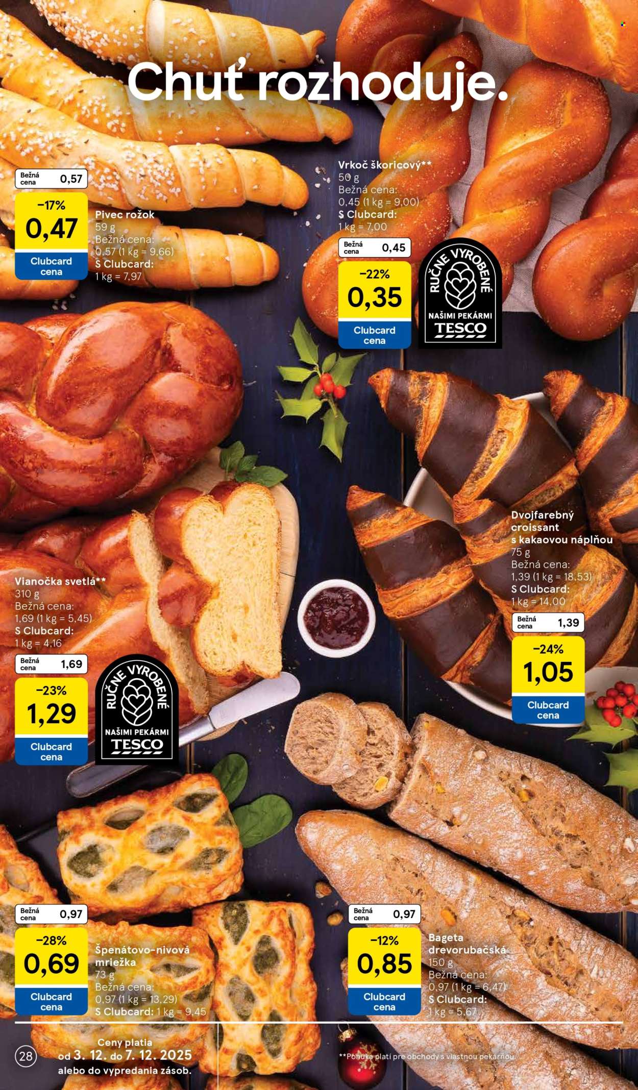 Leták TESCO - 3.12.2025 - 7.12.2025. Strana 28