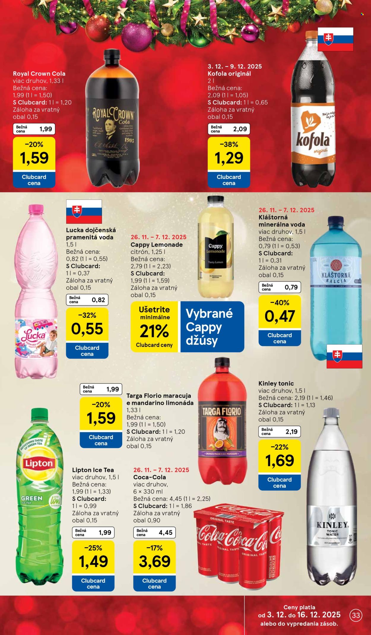Leták TESCO - 3.12.2025 - 7.12.2025. Strana 33